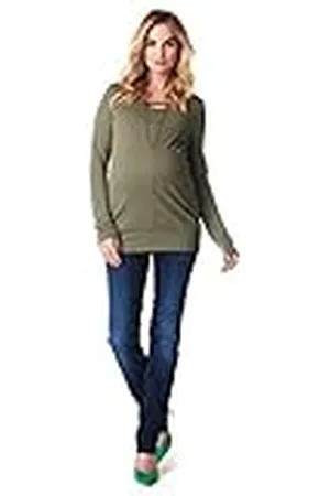 Noppies Dames Tee Nurs Ls Liz zwangerschapsshirt met lange mouwen, , L