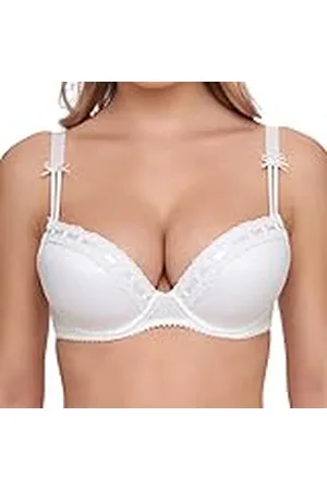 Susa Dirndl-beha Wiesn-Zauber I beugel-push-up beha met bijzonder volumineuze cups, beha met eenvoudig design voor een adembenemend decolleté, , 70A