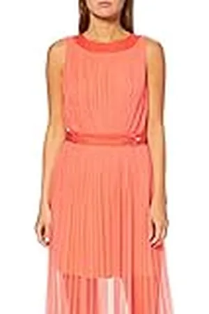 Armani Exchange Mouwloze jurk voor dames, tule en riemdetail.