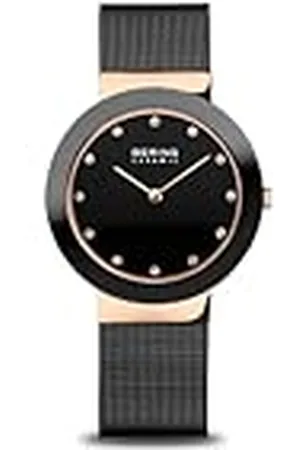 Bering Dameshorloge quartz uurwerk - keramische collectie met roestvrij staal en saffierglas 11435-166