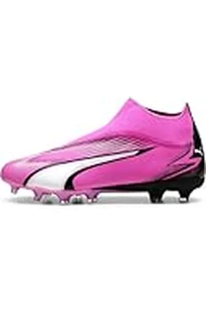 PUMA Ultra Match+ Ll Fg/Ag voetbalschoen voor heren, Poison Pink Wit Zwart, 44.5 EU