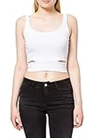 ONLY Onlnessa Life S/L Cropped JRS Top voor dames