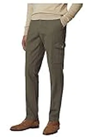 Hackett Heren Cargo TEXSTRETCH broek, bruin (Khaki), 40W/32L, , 40W / 32L