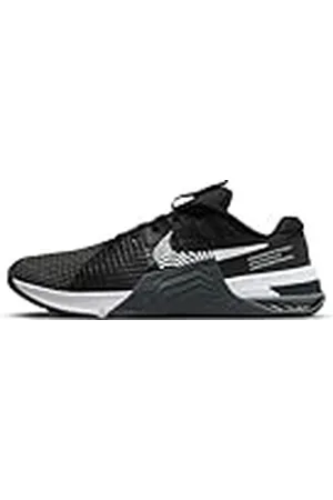 Nike Metcon 8 kousen voor heren, Black White Dk Smoke Grey Smoke Grey, 36 EU