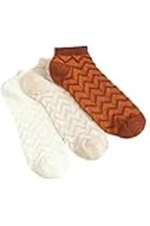 Koton 3-pack getextureerde bootie sokken set, , Eén Maat
