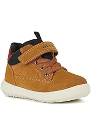 Geox Baby B HYROO BOY enkellaars, curry/zwart, 2 UK kind, , 2 UK Child