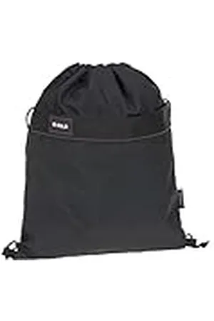 LÄSSIG LÄSSIG Kinderen gymtas sporttas met rugzakfunctie/school string bag Bold Black, , Gymtas