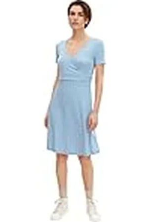 TOM TAILOR Dames Jurk in wikkellook 1032059, , 40
