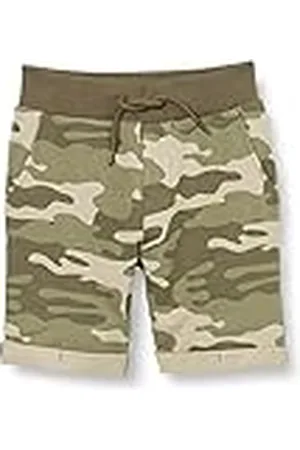 NAME IT Nmmvermo AOP Long SWE Unb H Shorts voor jongens, , 86 cm