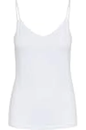 Pieces® Pcsirene Singlet Noos Tanktop voor dames, Wit (helder wit), XL