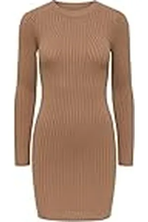 Pieces® Dames PCCRISTA LS O-Neck Knit Dress NOOS 17115048, , M