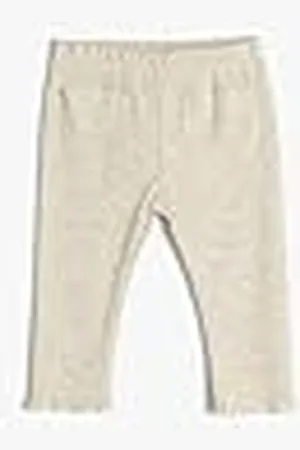 Koton Baybgirls Basic Pocket Detail Ribbed Leggings, , 9-12 Monate