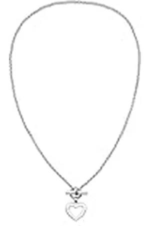 Tommy Hilfiger Jewelry halsketting voor dames van roestvrij staal - 2700277, Eén maat, email, Geen edelsteen