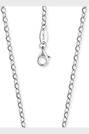 Engelsrufer Damen Halskette Ankerkette aus 925er-Sterlingsilber, Stärke 2,85 mm, Länge 50cm, Karabinerverschluss, nickelfrei, ERN-50-A