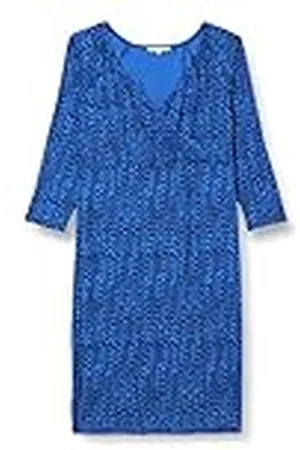 Noppies Maternity damesjurk Ankara Nursing 3/4 mouw All Over Print Jurk, Peacoat-P590, S, , 36