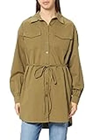 NA-KD Oversized dameshemd met riem, , 42