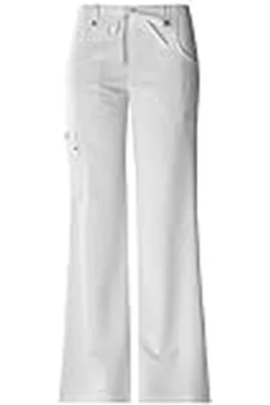 Dickies Xtreme Stretchbroek voor dames, uitlopende pijpen met trekkoord, , XXS