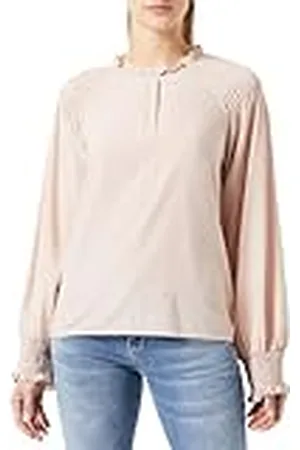 USHA Dames blouseshirt 10126491, roze-beige, S, , S