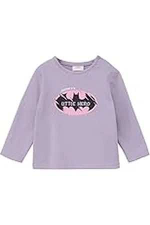 QS by s.Oliver Uniseks babyshirt met lange mouwen met Batman-print, , 68 cm