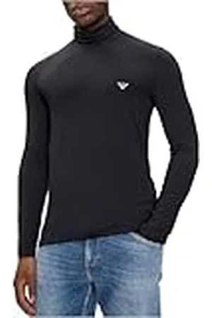 Emporio Armani Iconic Soft Modal Turtle Neck Sweater, , M