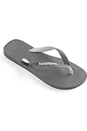 Havaianas Unisex Top Mix (Mini Me), staalgrijs/staalgrijs, UK kind 10/11