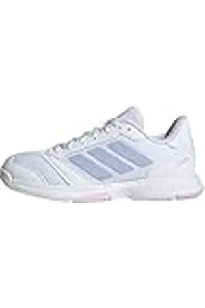 adidas Dames Ligra 8 Womens Indoor Shoes, Cloud White/Violet Tone/Clear Pink, 42 EU