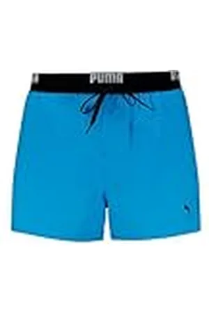 PUMA Swim Men Logo Short Length Swim Shorts 1P, , XS