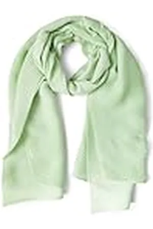 Street one Dames A572659 Warm Plissé Lange Carf, Gleam Green Mel, A, , A