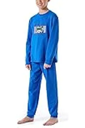 Schiesser Jungen Schlafanzug Set Pyjama warme Qualitäten Frottee - Fleece - Interlock - Größe 140 bis 176
