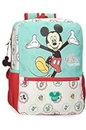 Disney Joumma Micky Rugzak met opdruk van beste vrienden, polyester, 9,9 l, meerkleurig, 25 x 32 x 12 cm, Meerkleurig, Rugzak