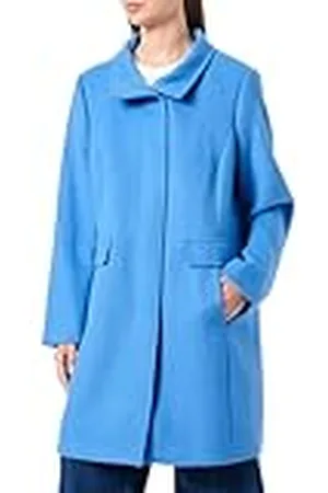 Edition Wollen jas voor dames, Aurora Blauw, 70
