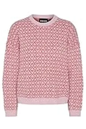 Pieces® Dames Pcnavi Ls O-Neck Knit Mm Pullover, , L