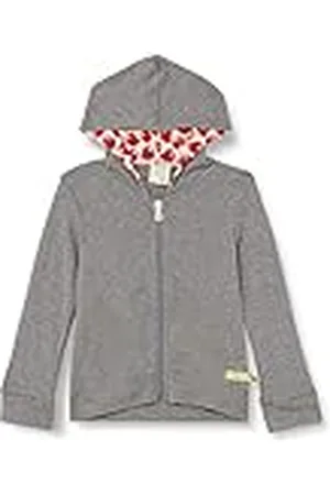 loud + proud Uniseks shirt met lange mouwen dierenprint, blauw, 110/116 cm