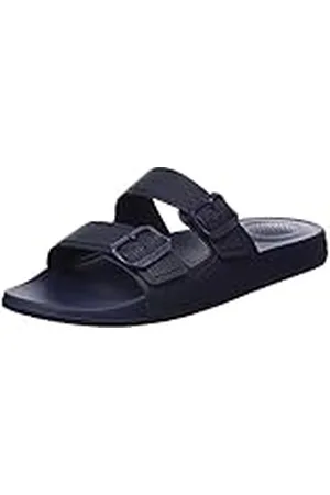 FitFlop Heren Iq-sandaal met twee bar verstelbare glijbaan, , 42 EU