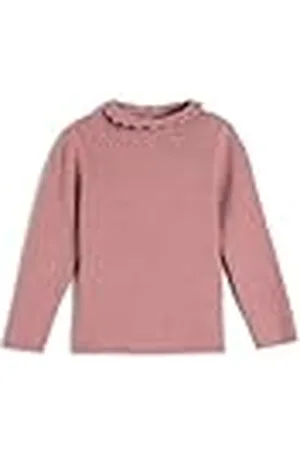 Koton Babygirls Basic sweatshirt met opstaande hals, knoopsluiting, lange mouwen, , 12-18 maanden