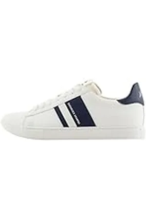 Armani Exchange Paris Double Line Sneakers voor heren, , 41 EU