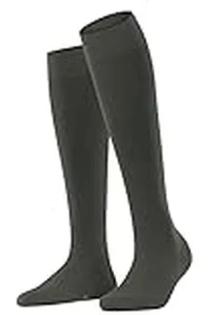 Falke Dames Kniekousen Softmerino W KH Wol Katoen Lang eenkleurig 1 Paar, , 35-36