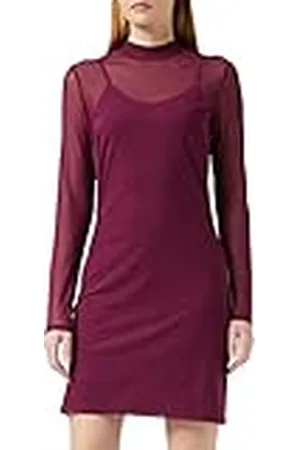 NA-KD Mini-jurk met lange mouwen voor dames, casual avondje uit, , 44