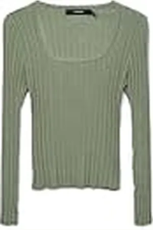 VERO MODA Vmcecilie Ls U-Neck Pullover Ga Noos, , S
