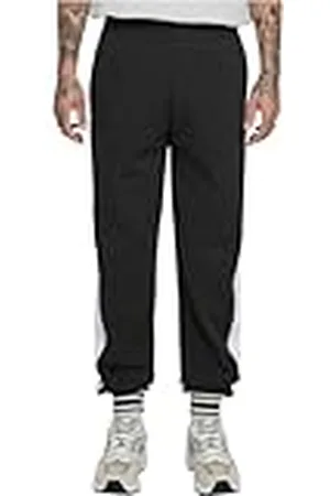 Urban classics Herenbroek Retro Track Pants Black 5XL, , 5XL