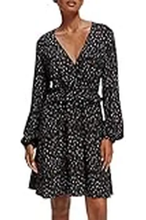 Scotch&Soda Dames wrapped short casual jurk, , 42