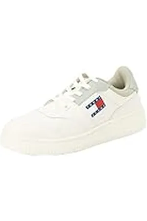 Tommy Hilfiger Dames TJW Retro Basket ESS (EN0EN02505) Low Top Sneaker, grijs (vervaagde wilgen), 3.5 UK, , 36 EU
