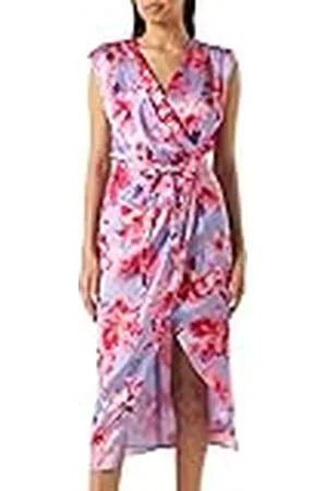 Pinko Kunstjurk van satijn, bedrukt, casual, voor dames, , 46 NL