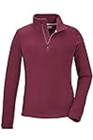 Killtec Meisjes fleeceshirt met opstaande kraag en ritssluiting