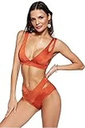 Trendyol Bikinibroekje voor dames, hoge taille, slip, badmode, , 34
