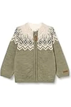 NAME IT Bestseller A/S Jongens Nmmwriss Wool Ls Knit Card XXIII gebreid vest, , 110 cm