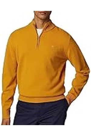 Hackett Heren Lamswol Hzip Pullover Sweater, , M