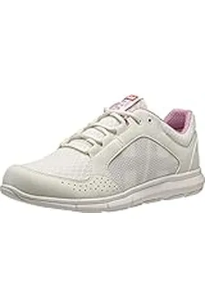 Helly Hansen Dames Ahiga V4 Hydropower Trailloopschoen, Off White/Pink Sorbet, 42 EU, , 42 EU