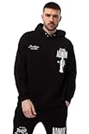 Hype Just Mens Black Admin Hoodie, , XS