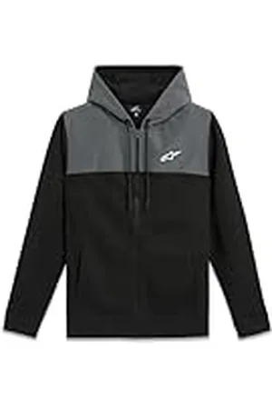 Alpinestars Reckoning Hoodie Sweatshirt met capuchon voor heren, zwart/metallic grijs, XL, , XL